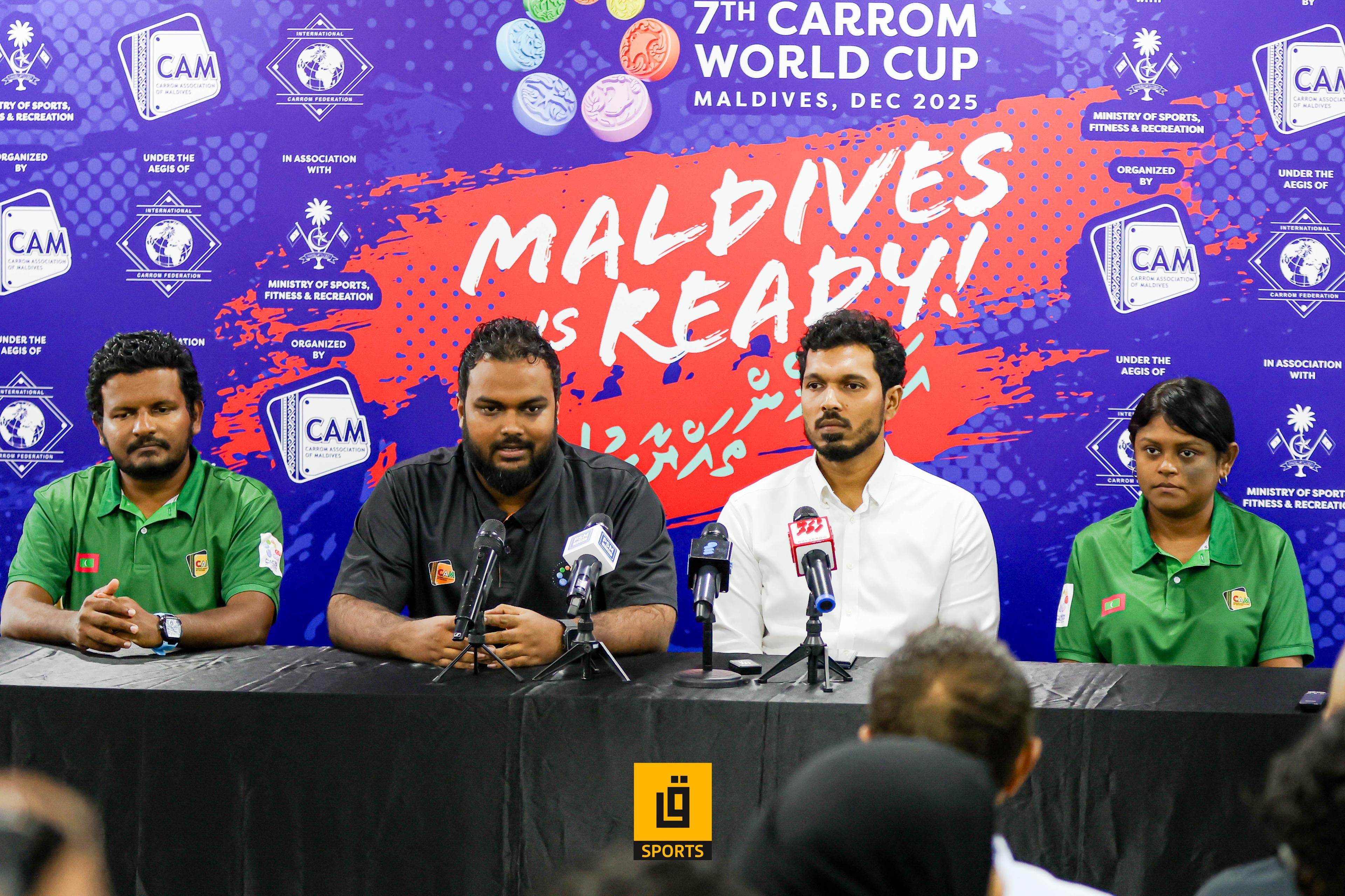 ހިތްވަރު ލިބޭނީ ސަޕޯޓަރުންގެ ތަރުހީބުން، އެދެނީ ވީހާވެސް ގިނަ ސަޕޯޓަރުން މެޗުތައް ބަލާލަން އައުން - ކެރަމް ގައުމީ ޓީމް