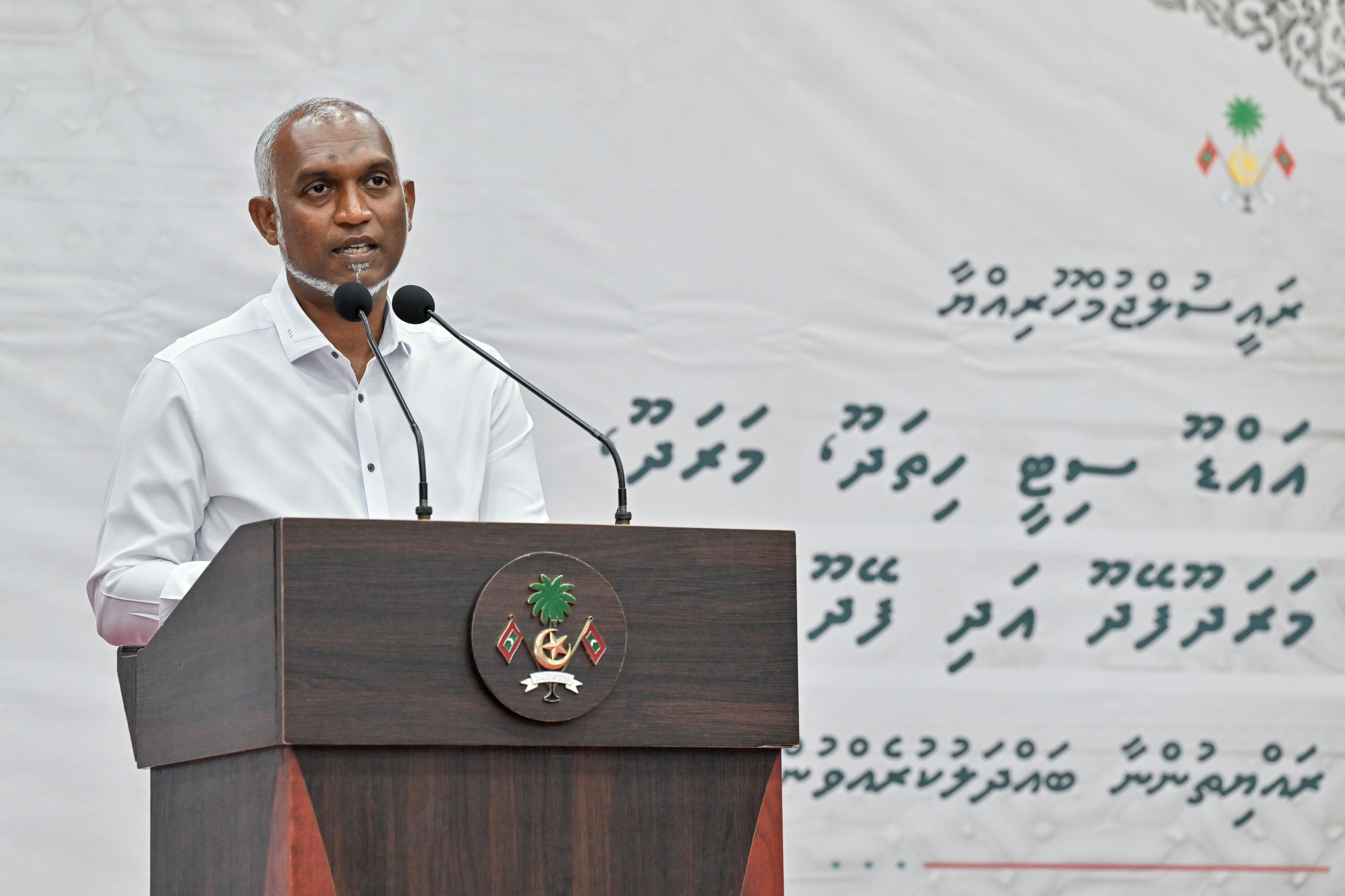 ރާއްޖޭގެ ކޮންމެ ރަށެއްގައި، ދިރިއުޅޭ ކޮންމެ ރައްޔިތަކަށްވެސް އެއް ފެންވަރެއްގައި ޚިދުމަތް ލިބެންޖެހޭ - ރައީސް