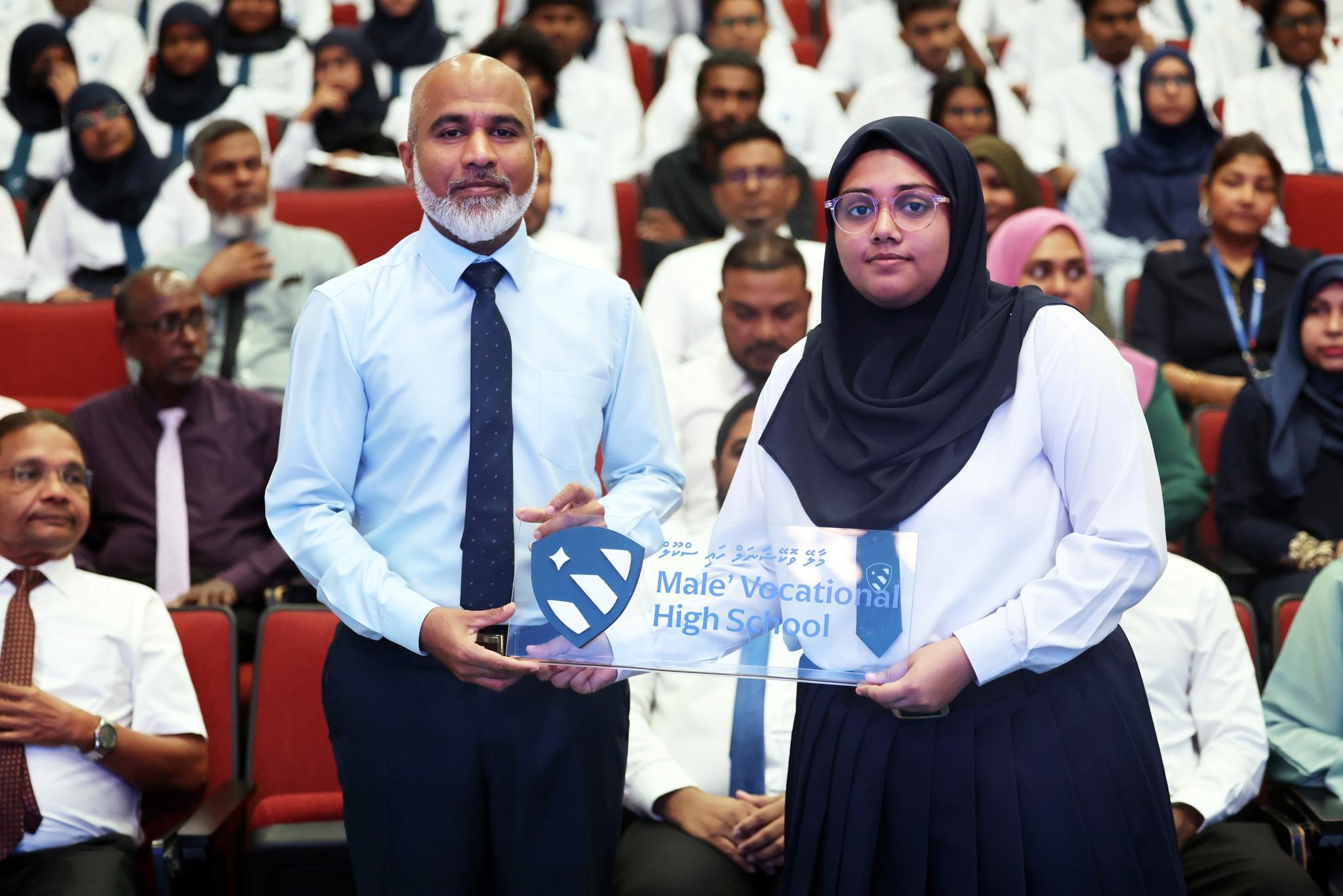 މާލޭ ވޮކޭޝަނަލް ހައި ސްކޫލް ރަސްމީކޮށް ހުޅުވައި, ފުރަތަމަ ބެޗްގެ ކިޔެވުން ފަށައިފި