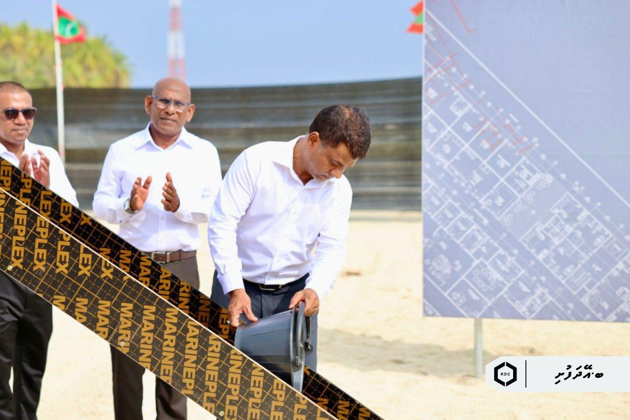 ބ އަތޮޅު ހޮސްޕިޓަލުގެ އައު އިމާރާތުގެ އަމަލީ މަސައްކަތް ފަށައިފި