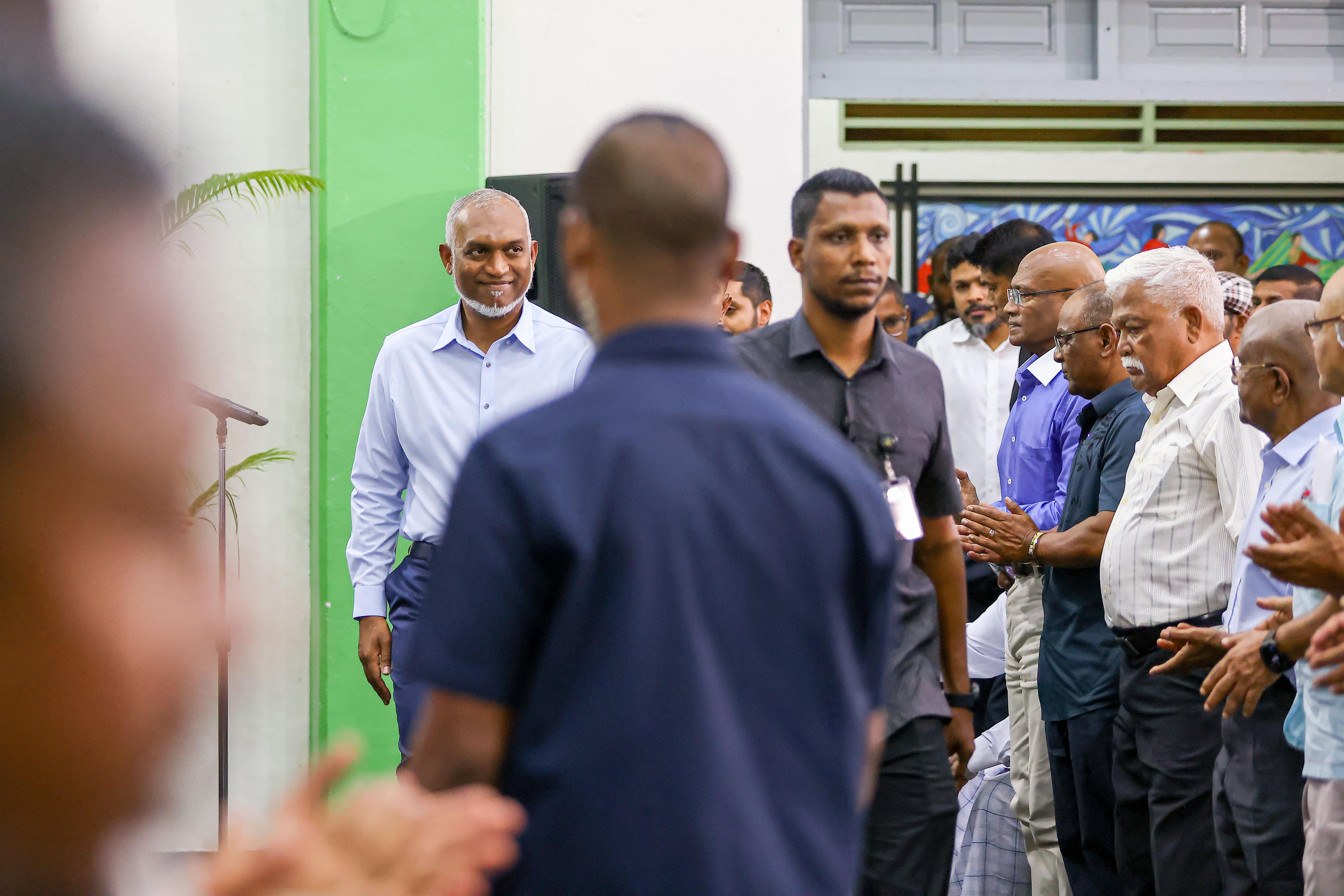 ރައީސް މުއިއްޒު ހުޅުމާލެ ފޭސް 2 ގެ ރައްޔިތުންނާއި ބައްދަލުކުރެއްވުން ބުރާސްފަތި ދުވަހުގެރޭ!