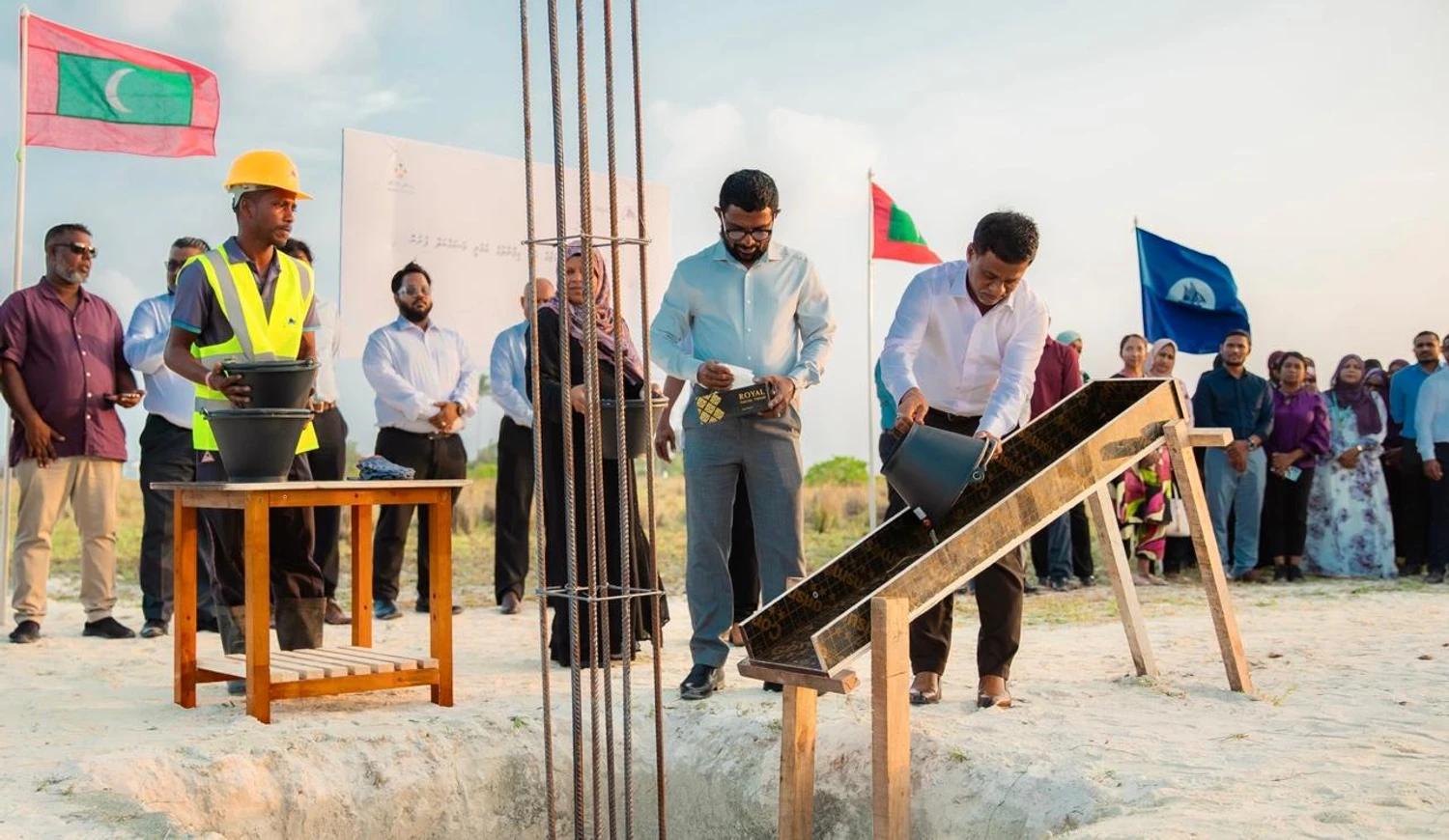 ހުރާ ޞިއްހީ މަރުކަޒުގެ އައު އިމާރާތުގެ ޢަމަލީ މަސައްކަތް ފަށައިފި