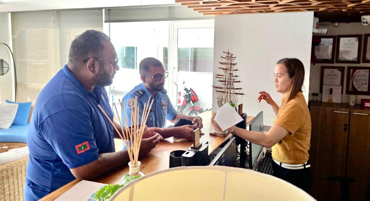 ހުޅުމާލޭ ގެސްޓުހައުސް ތަކަށް ޒިޔާރަތްކޮށް މައުލޫމާތު ދިނުމުގެ ޕްރޮގްރާމެއް ކުރިއަށް ގެންގޮސްފި