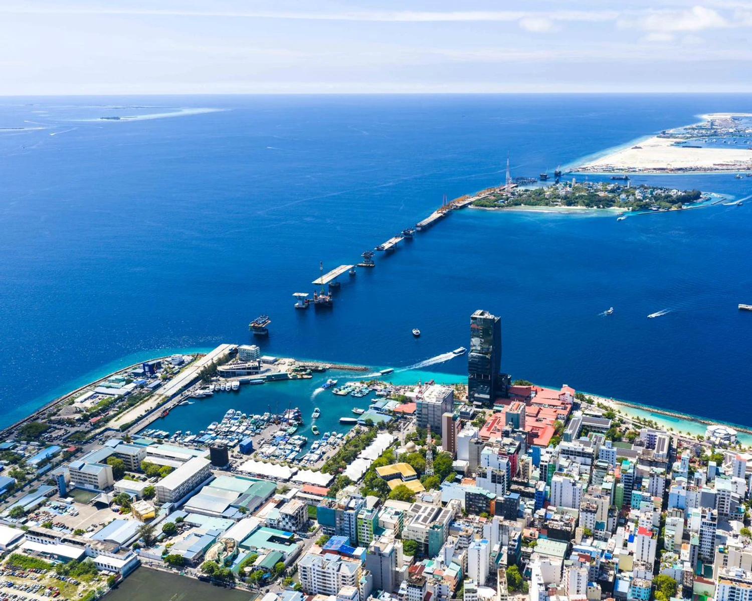 ތިލަމާލެ ބުރިޖުގެ 67.4 އިންސައްތަ މަސައްކަތް ނިމިއްޖެ