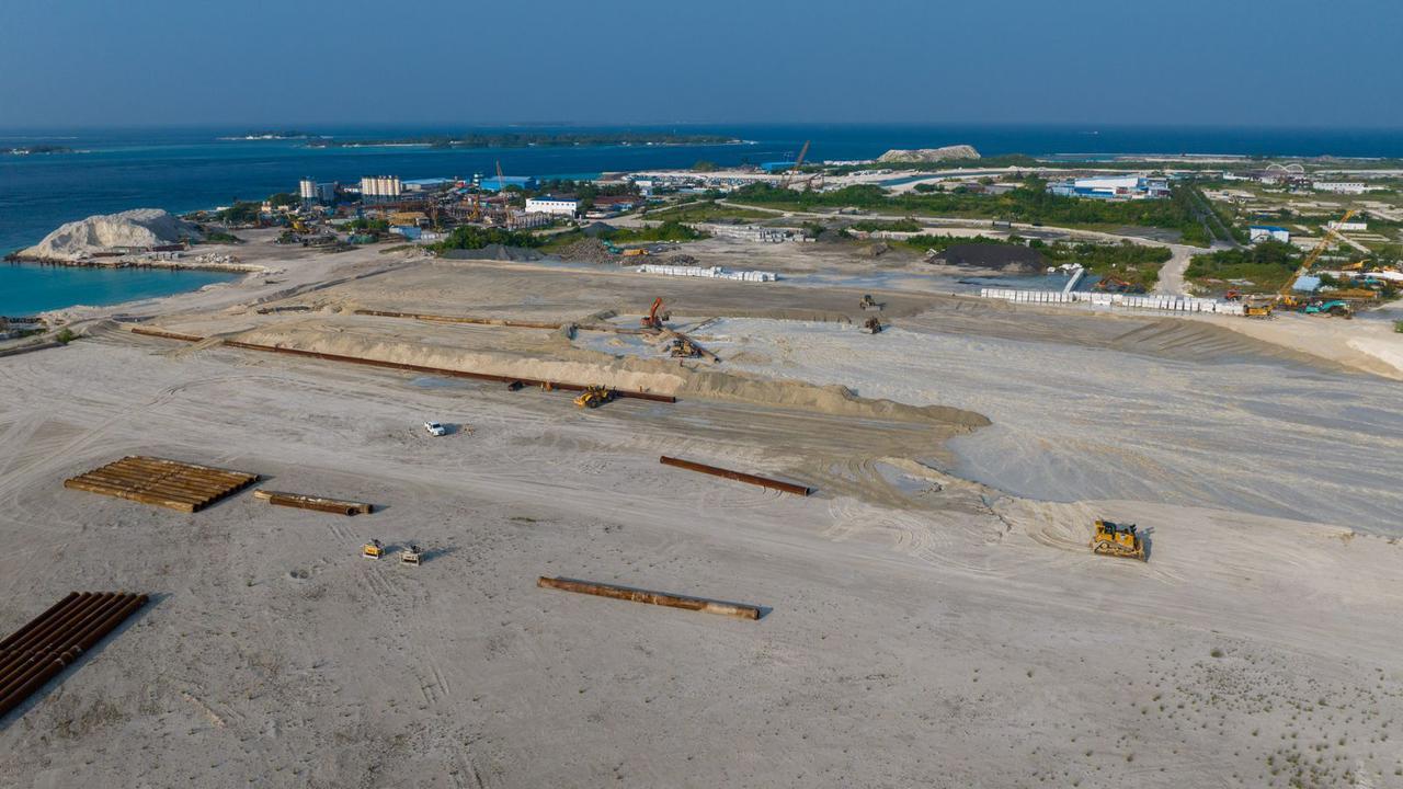 ހުޅުމާލޭ ފޭސް 3ގެ ބިން ހިއްކުމުގެ 50 އިންސައްތަ މަސައްކަތް ފުރިހަމަވެއްޖެ