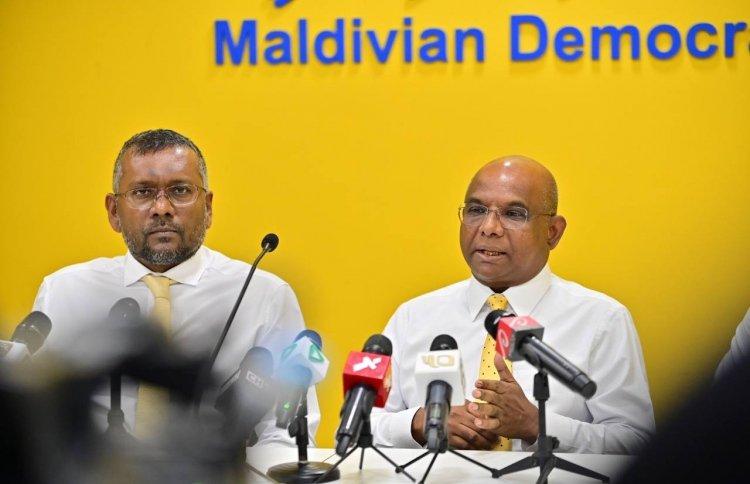 އެމްޑީޕީގެ ރަސްމީ ދަތުރުތަކެއް: ފައްޔާޒު ށ އަތޮޅަށް، ޝާހިދު އައްޑޫ ސިޓީއަށް!