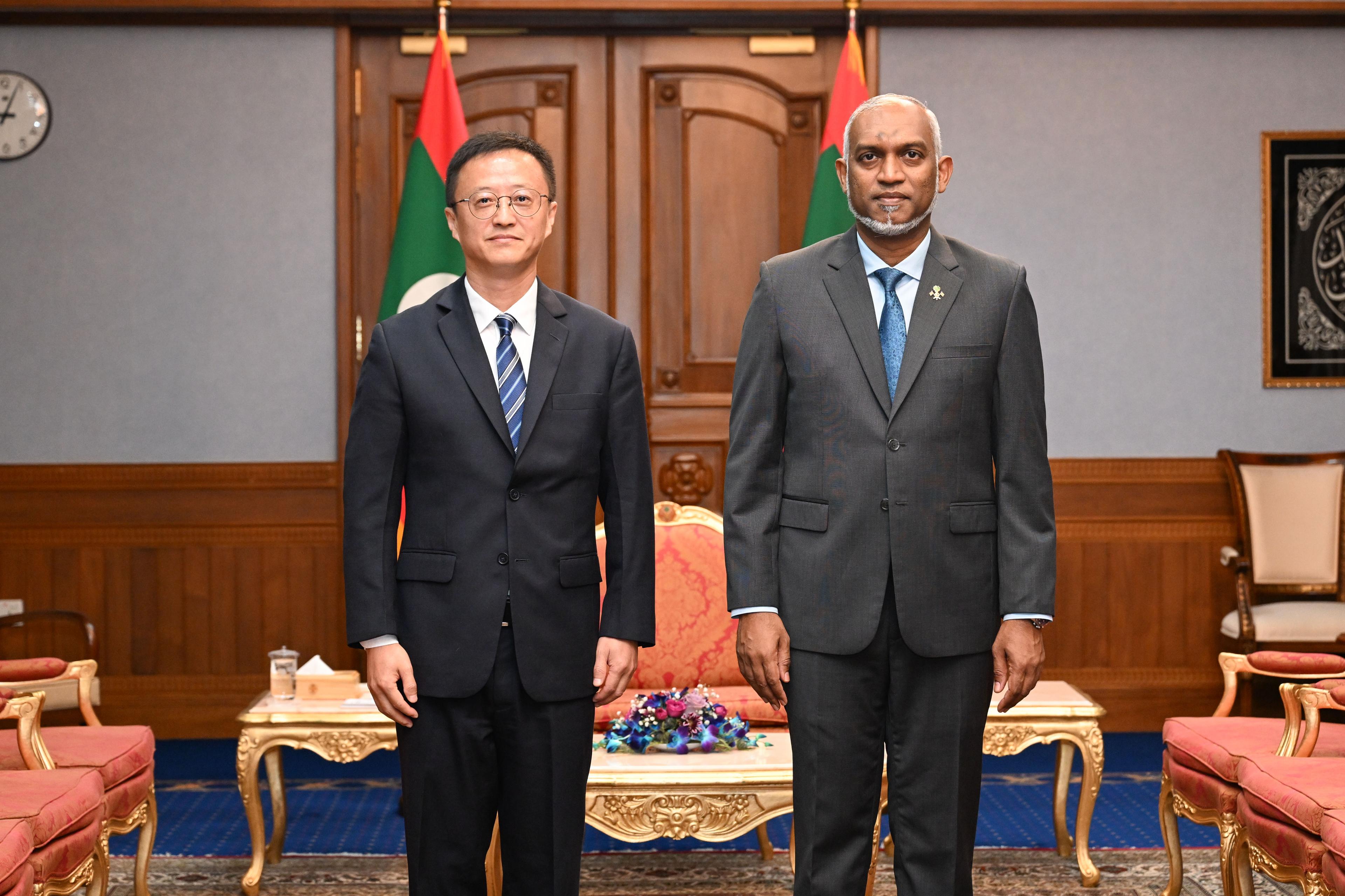 ޗައިނާއިން ރާއްޖެއަށް އައު ސަފީރެއް!