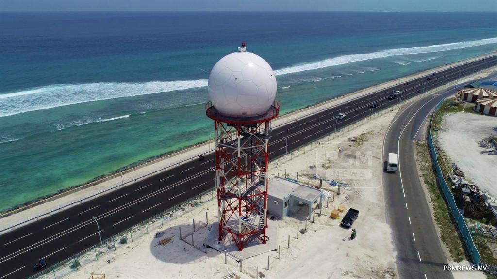 އައްޑޫގައި ވެދާ ރާޑަރެއް ބަހައްޓަނީ