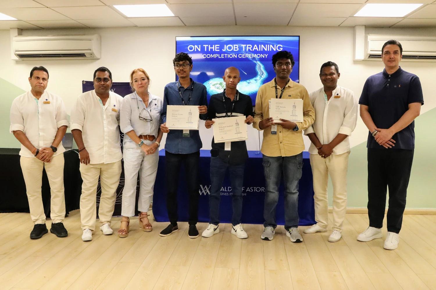 ނުކުޅެދުންތެރިކަން ހުންނަ ފަރާތްތަކަށް ވޯލްޑޯފް އެސްޓޯރިއާ މޯލްޑިވްސް އިތާފުށިން ތިން މަހުގެ ތަމްރީނު ޕްރޮގްރާމެއް ކުރިއަށް ގެންގޮސްފި