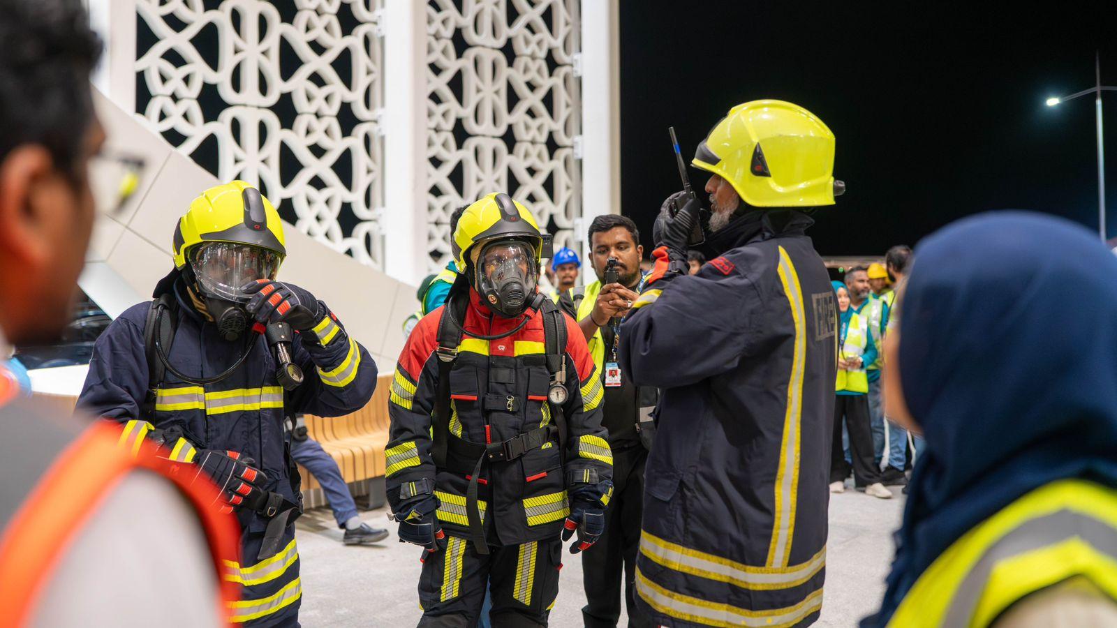 ވީއައިއޭގެ އާ ފަސިންޖަރ ޓާމިނަލް އޮޕަރޭޝަނަލައިޒްކުރުމަށްޓަކައި އެމަޖެންސީ ރެސްޕޮންސް ޑްރިލެއް ކުރިޔަށް ގެންގޮސްފި