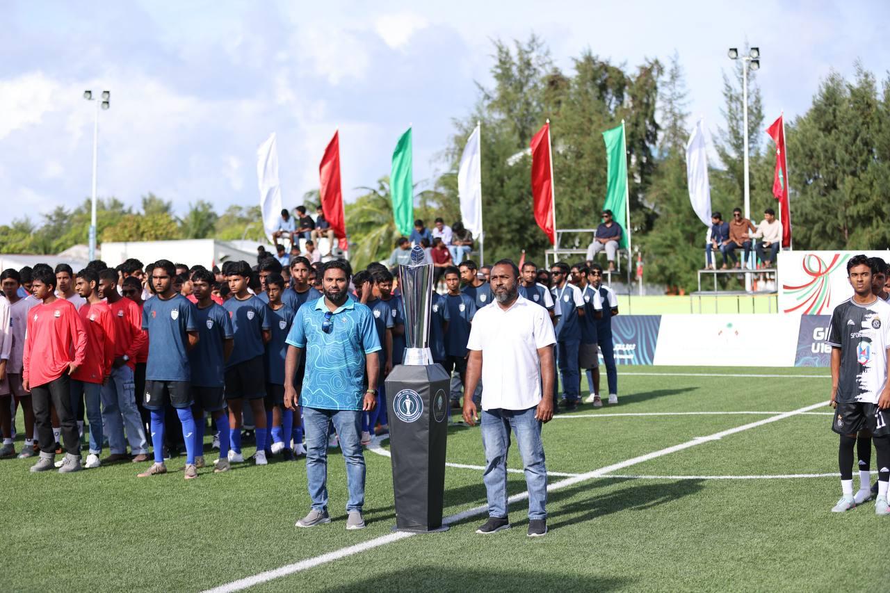 ގދ.އަތޮޅު ކައުންސިލް 16 އަހަރުން ދަށުގެ ފުޓްސަލް މުބާރާތުގެ ސެމީފައިނަލްގެ ދެމެޗު ފަސްކޮށްފި