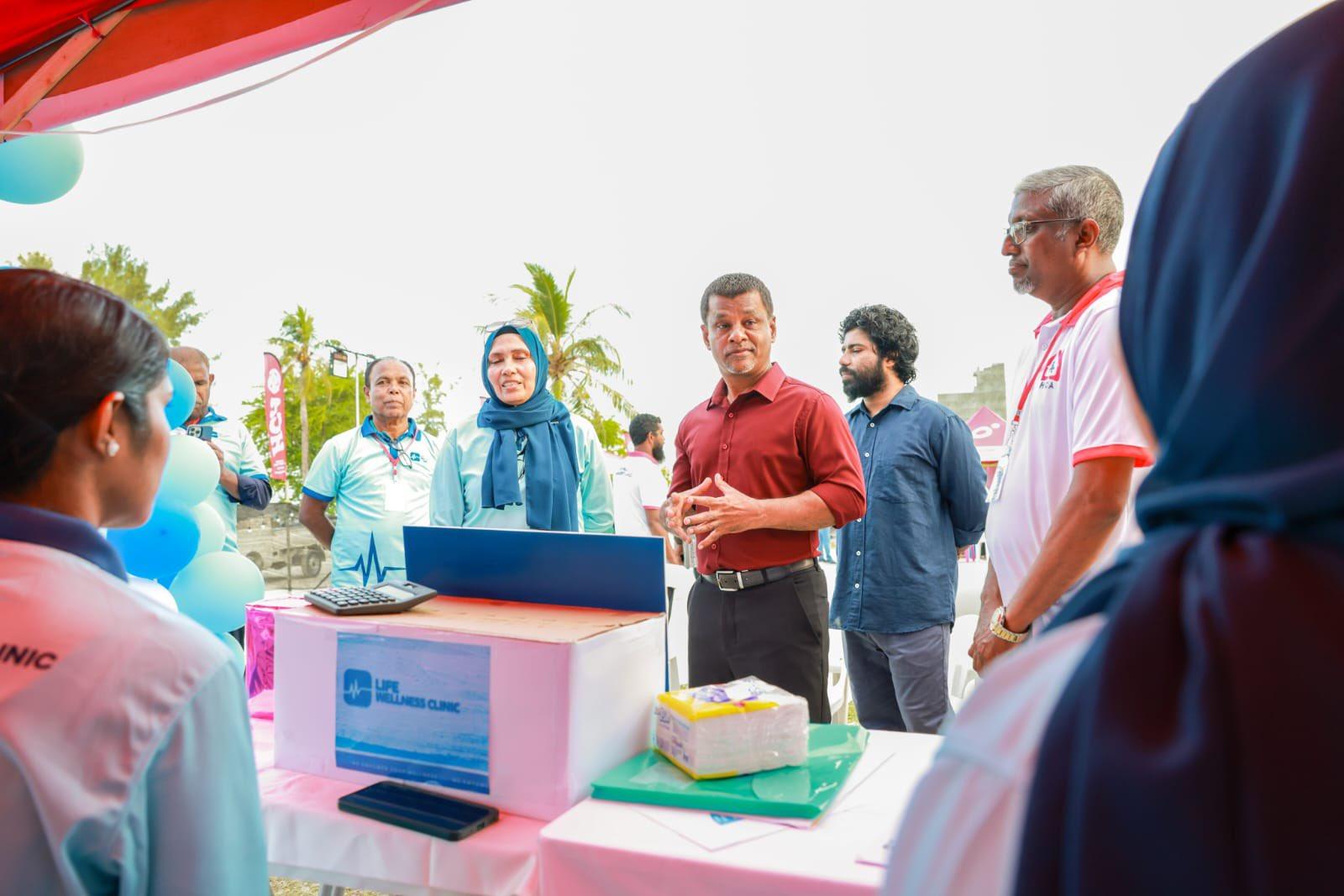 ހުޅުމާލޭ ދެވަނަ ފިޔަވަހީގައި މެޑިކަލް ކޭމްޕެއް ބާއްވައިފި