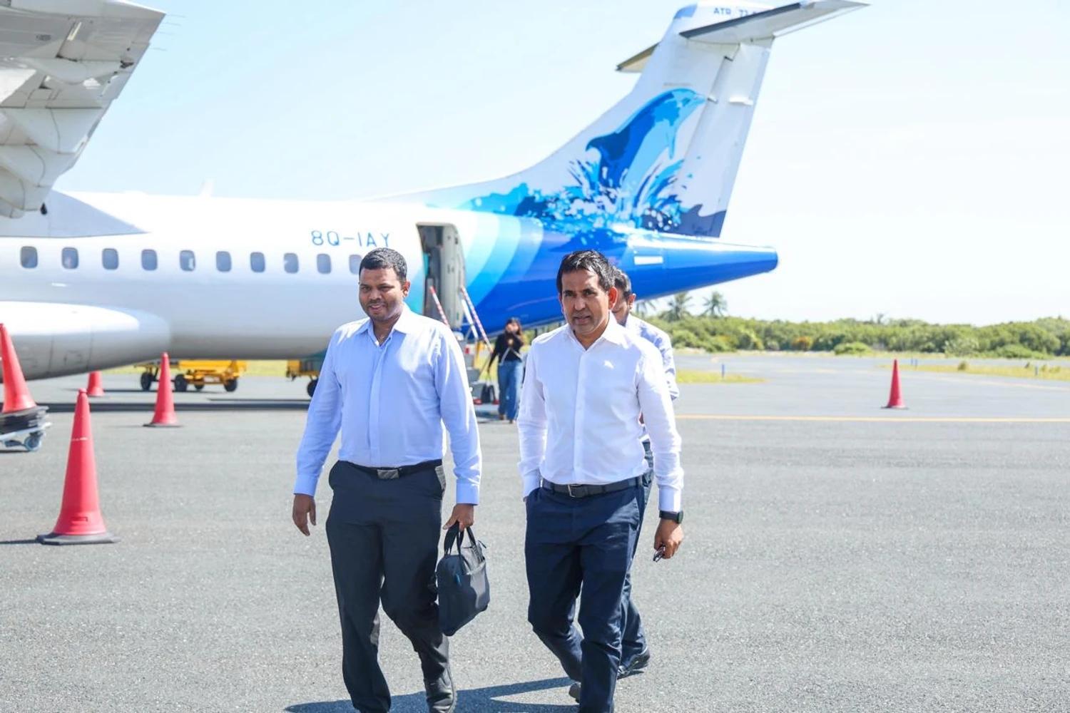 މިނިސްޓަރ ސަޢީދު ކުޅުދުއްފުއްޓަށް!