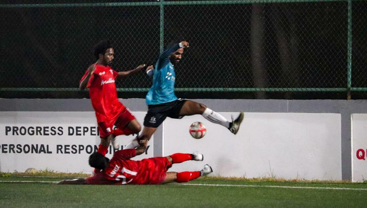 ފަހަތުން އަރައި މޯލްޑިވިއަން ބަލިކޮށް އޭއާރުސީ އިން ސެމީފައިނަލް ޔަގީންކޮށްފި