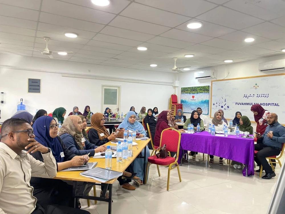 މެންޓަލް ހެލްތު ގެޕް ޓްރެއިނިންގް ޕްރޮގްރާމް ފުވައްމުލަކު ހޮސްޕިޓަލުގައި ފަށައިފި