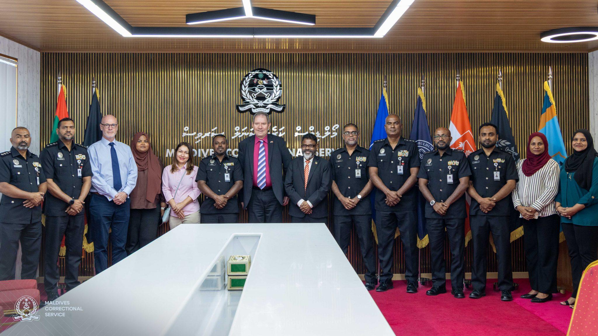 ކަރެކްޝަންސްގެ ހިންގުން ހަރުދަނާކުރުމަށް ބްރިޓިޝް ހައި ކޮމިޝަންއިން ތައްޔާރުކުރި ޓްރޭނިންގ މޮޑިއުލްތަކާއި ކޮމްޕީޓަންސީ ފްރޭމްވަރކް ޙަވާލުކޮށްފި