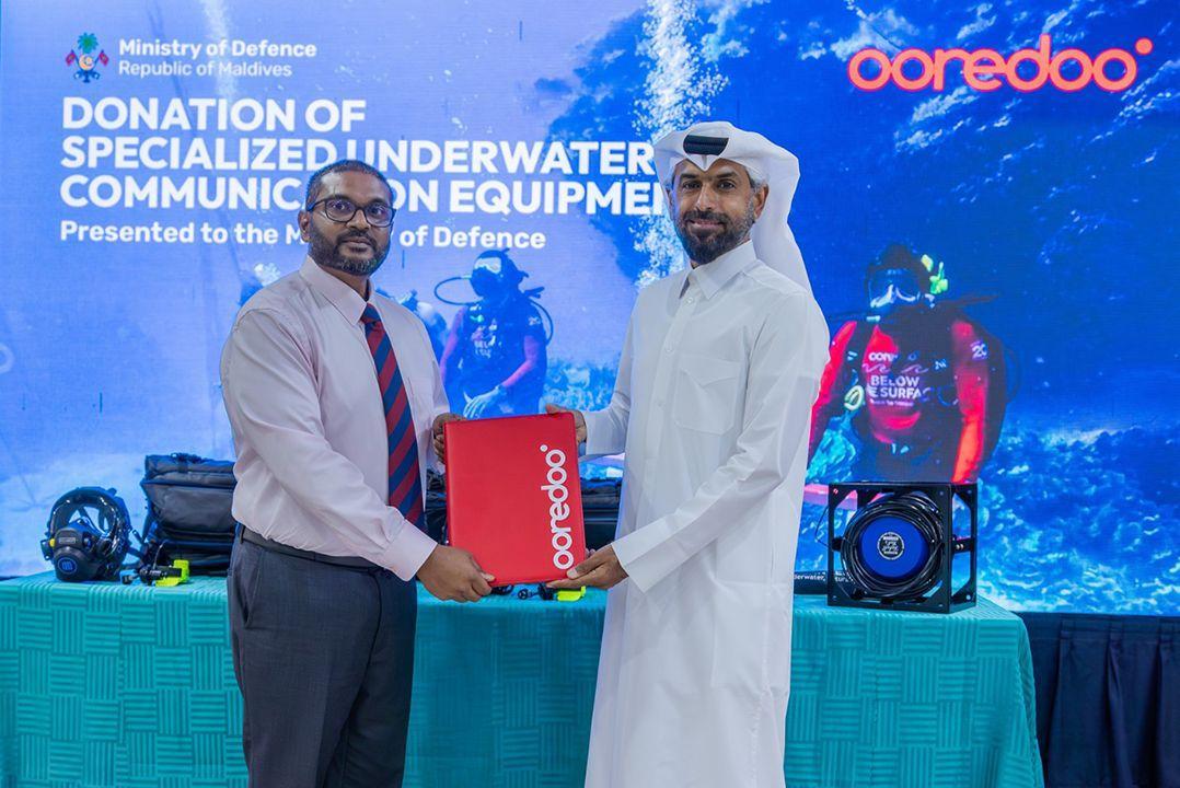 އުރީދޫ މޯލްޑިވްސްއިން އެމްއެންޑީއެފަށް ކަނޑުއަޑީގައި ބޭނުންކުރާ ޚާއްޞަ އިކްއިޕްމަންޓްތަކެއް ހަދިޔާކޮށްފި