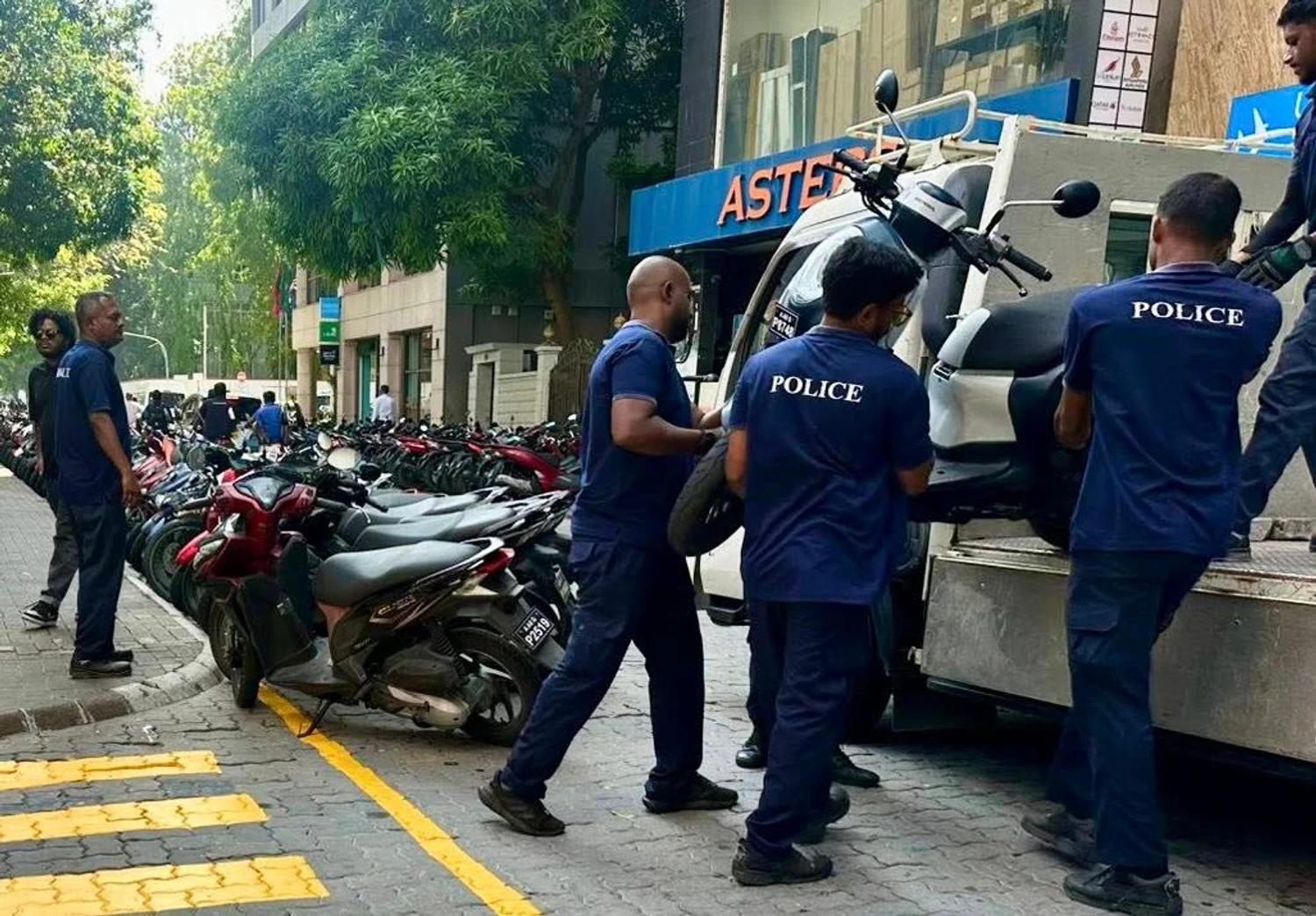 ޕާކްކުރުމަށްޓަކައި ޚާއްސަކޮށްފައިވާ ޒޯންތަކުގައި ޕާކުކުރުމަށް ފުލުހުންގެ އިލްތިމާސް!