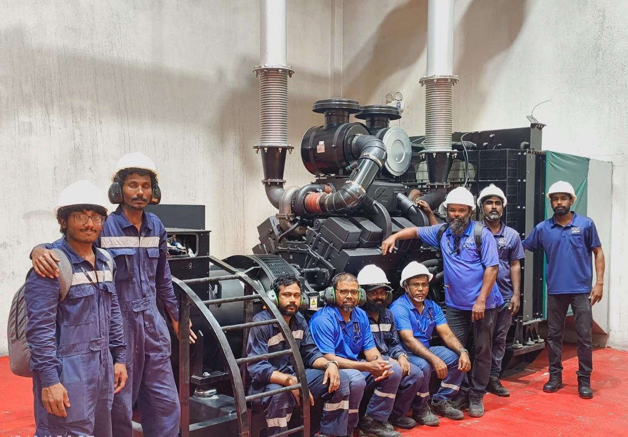 ޕީކް ސީޒަނަށް ވ ތިނަދޫވެސް ތައްޔާރު: 600 ކިލޯވޮޓްގެ އިތުރު ޖެނެސެޓެއް ކޮމިޝަންކޮށްފި