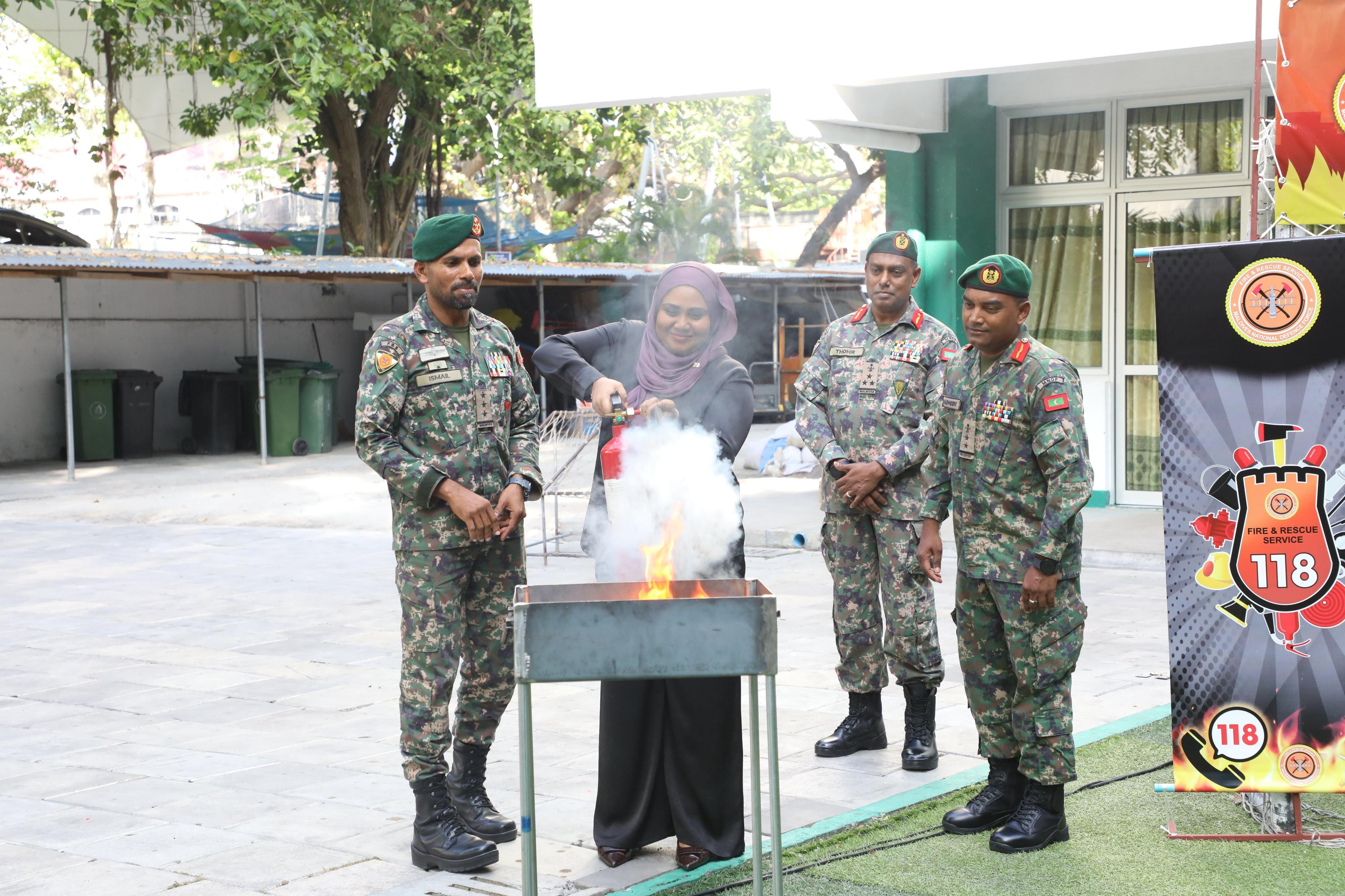 ސިފައިން "ފަޔަރ ޕްރިވެންޝަން ވީކް 2026" ހަރަކާތްތައް ފަށައިފި