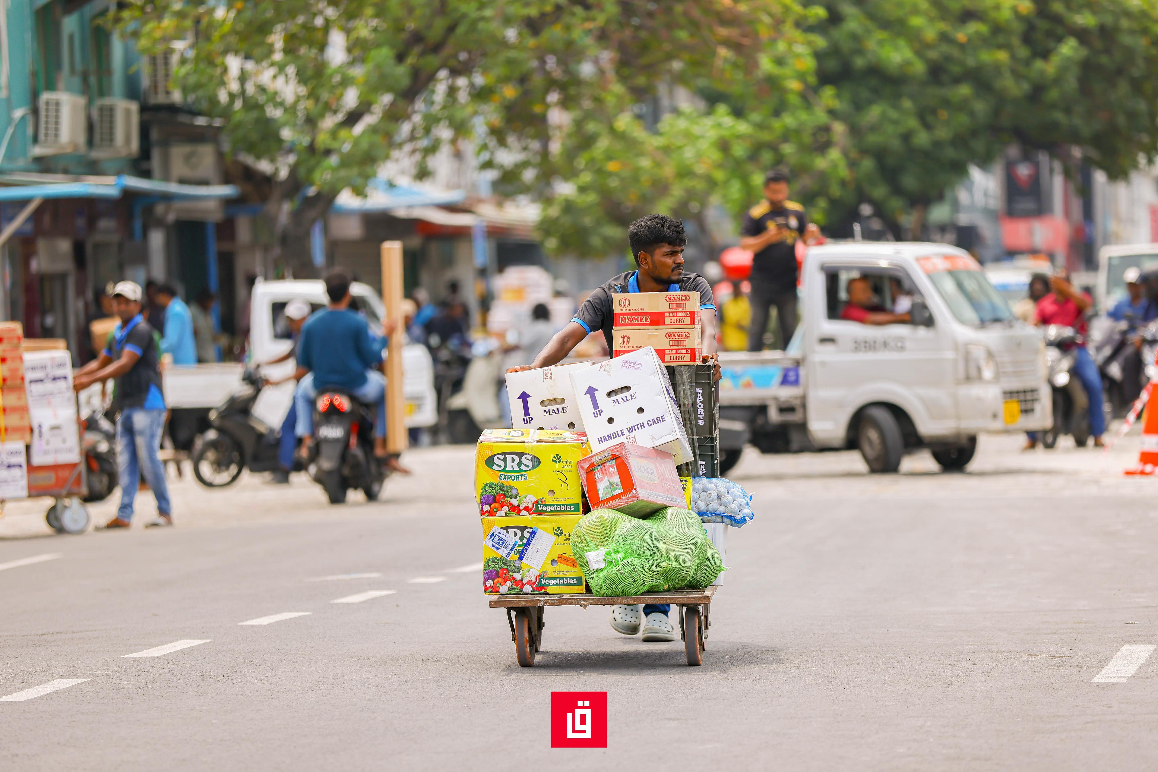 ރޯދަމަހު މާލެ ސަރަހައްދުގައި މުދާ އުފުލާ ގަޑިތައް ކަނޑައަޅައިފި