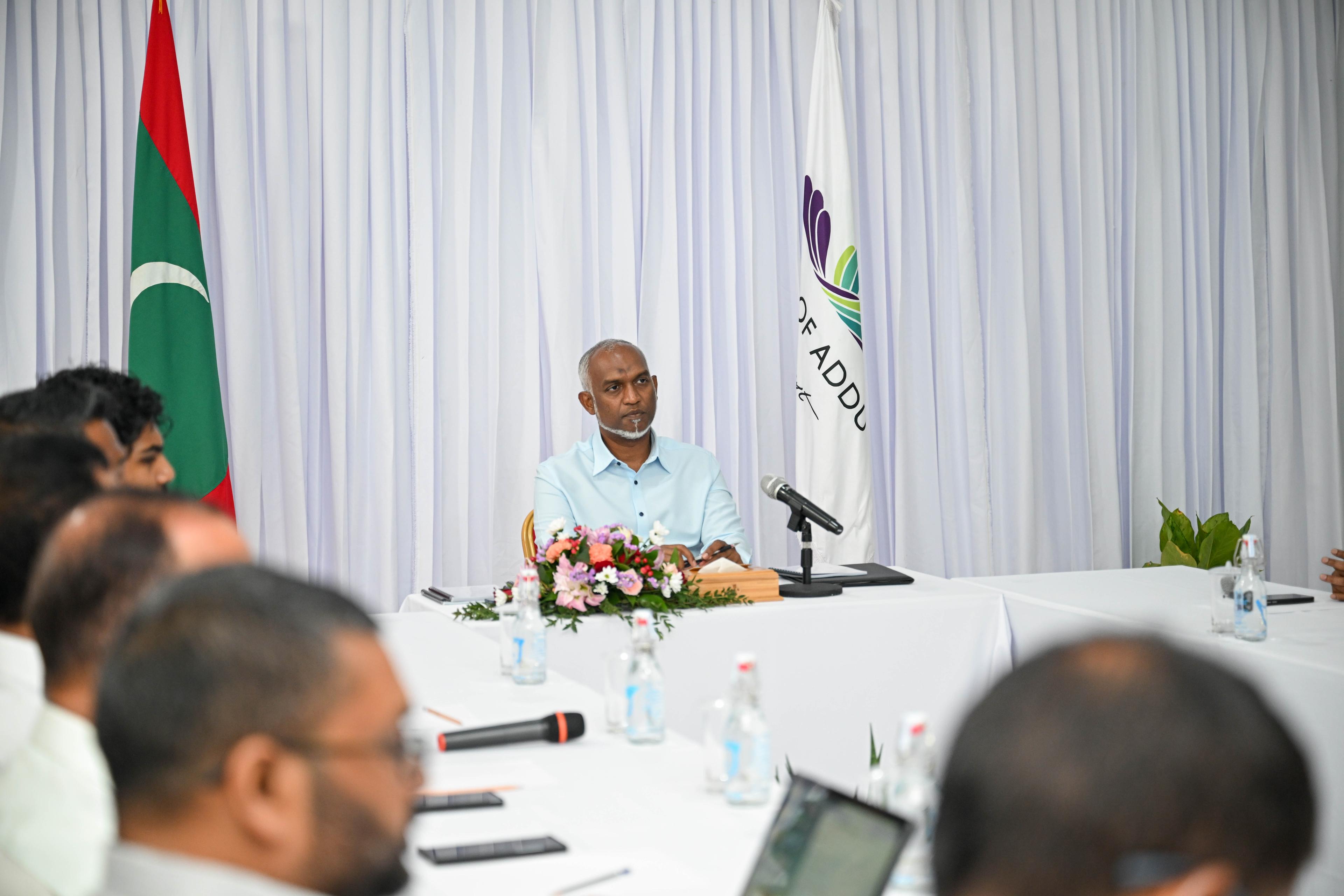 ރައީސުލްޖުމްހުރިއްޔާ، އައްޑޫ ސިޓީ އާއި އައްޑޫ ހުޅުދޫ އާއި އައްޑޫ މީދޫގެ އިދާރީ ދާއިރާތަކުގެ އިޚްތިޞާޞަށް ބަދަލުގެންނަވައިފި