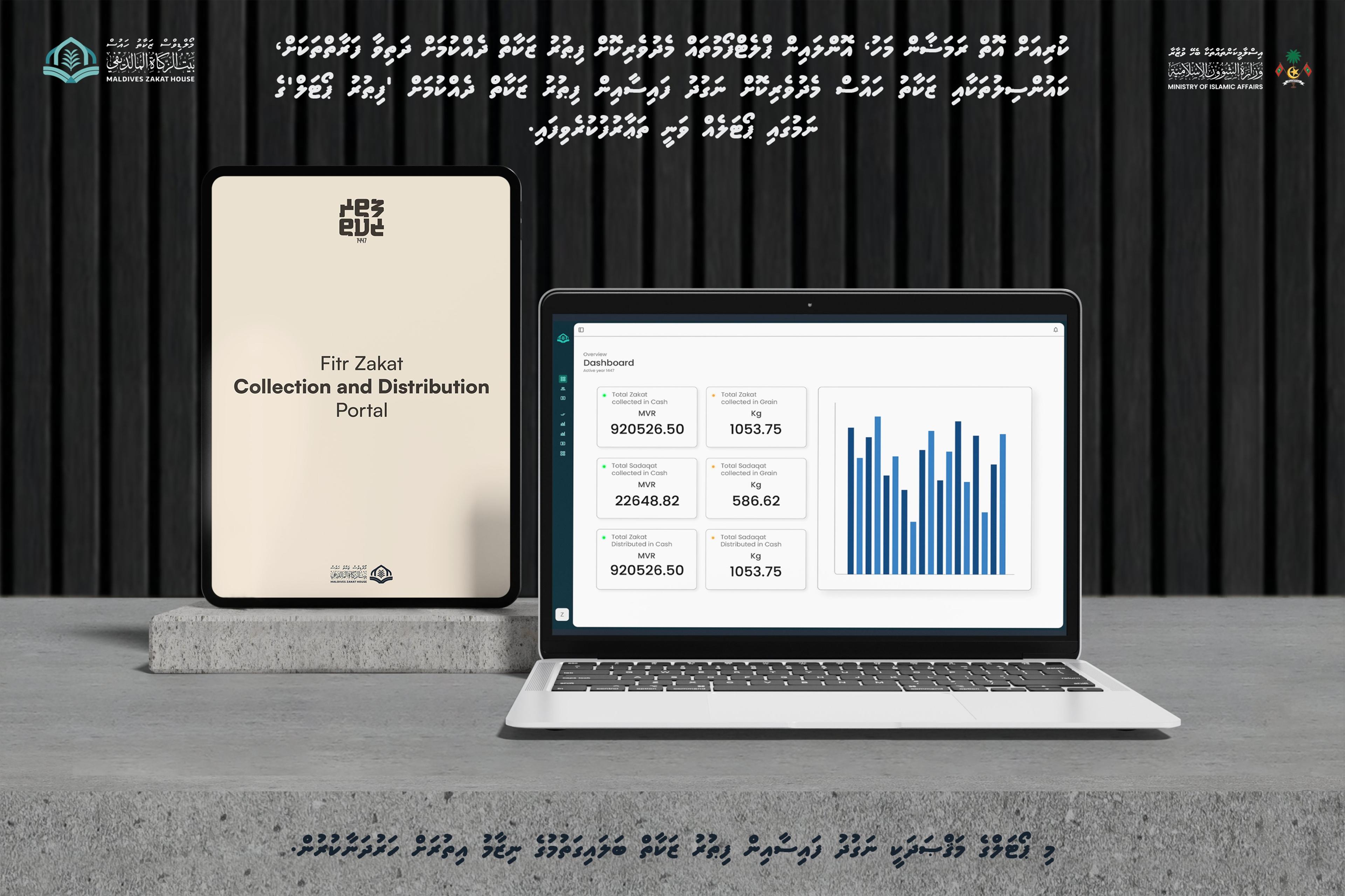 1447ވަނަ އަހަރުގެ ފިޠުރު ޒަކާތުގެ ފައިސާ ބަލައިގަތުމަށް 'ފިޠުރު ޕޯޓަލް' ތަޢާރުފުކޮށްފި