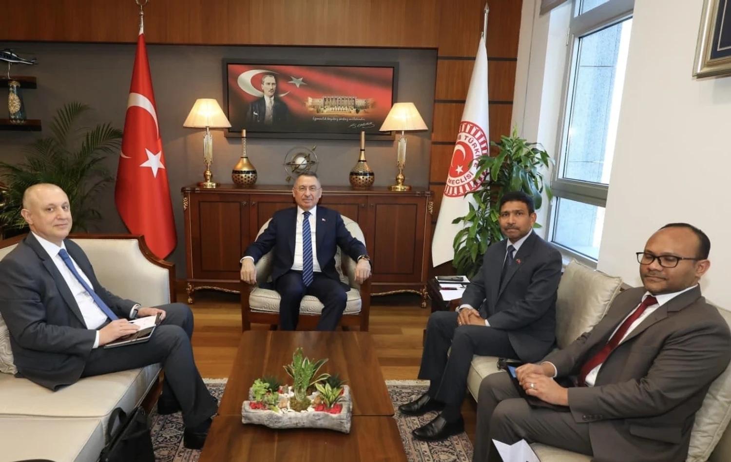 ތުރުކީއާއި ރާއްޖޭގެ މަސްލަހަތު ހިމެނޭ ކަންކަމާއި ގުޅޭގޮތުން މަޝްވަރާކޮށްފި