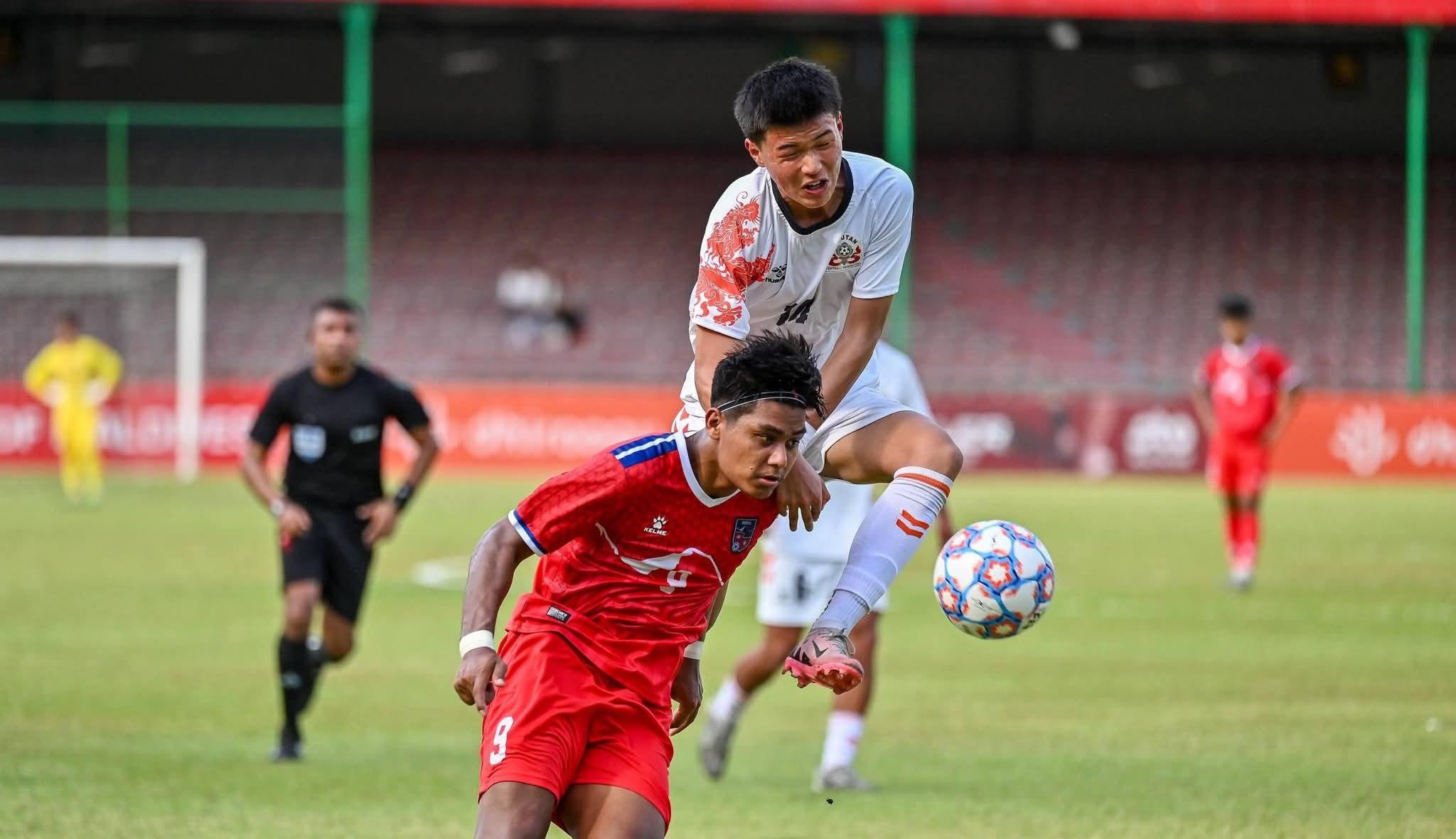 ވާދަވެރި ކުޅުމަކަށްފަހު ބޫޓާން ބަލިކޮށް ނޭޕާލުން ފެށުން ރަނގަޅުކޮށްފި