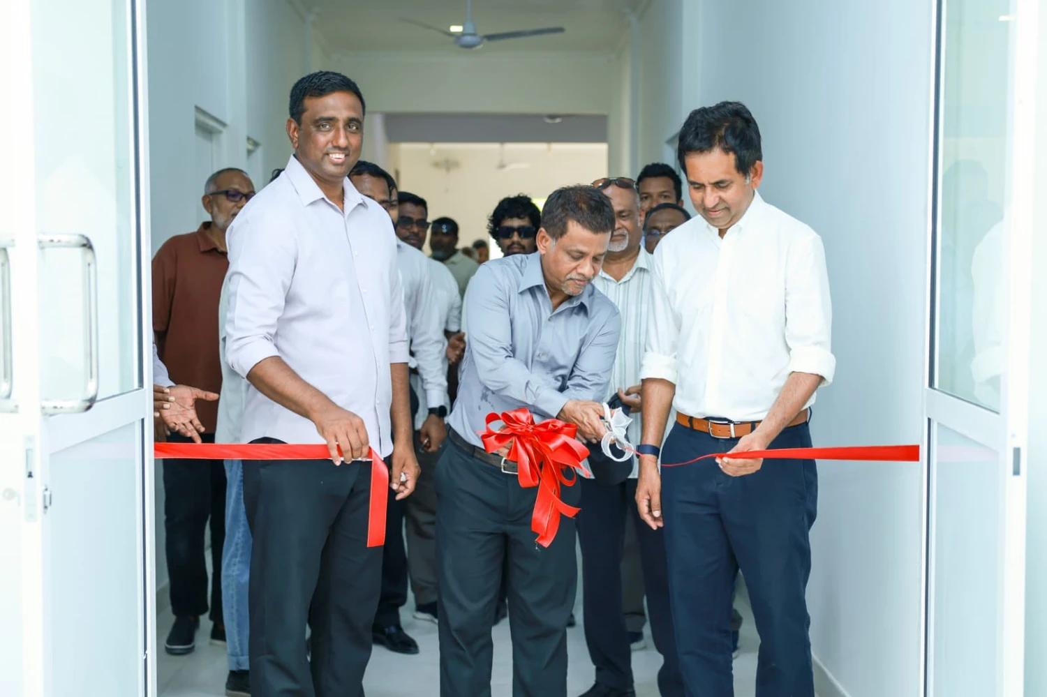 ތުރާކުނު ސިއްޙީ މަރުކަޒަށް އިތުރުކުރި ބައި ހުޅުވައި ބޭނުން ކުރަން ފަށައިފި