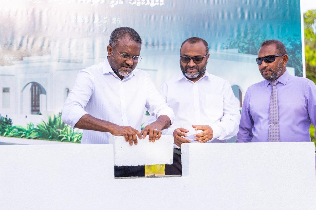 ގއ. މާމެންދޫ މިސްކިތާއި ޤުރުއާނާއި ބެހޭ ޤައުމީ މަރުކަޒުގެ މާމެންދޫ ގޮފީގެ ބިންގާ އަޅައިފި