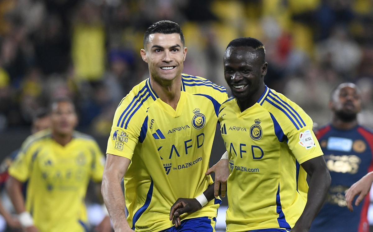 ރޮނާލްޑޯ އަދި މާނޭގެ ލަނޑުތަކާއެކު އަލް ނަޖްމާ ބަލިކޮށް އަލް ނަސްރުން ލީޑު ފުޅާކޮށްފި