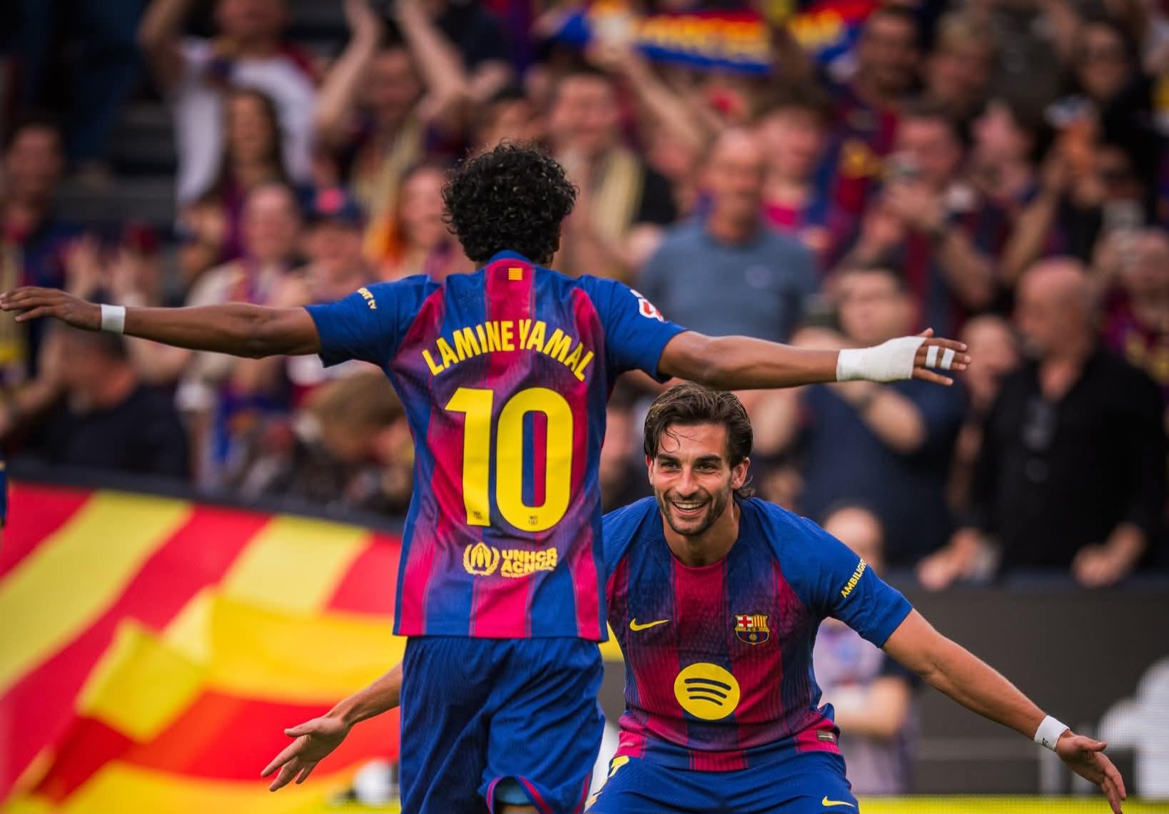 ބާސެލޯނާ އިން ނުވަ ޕޮއިންޓަށް ލީޑު ފުޅާކޮށްފި