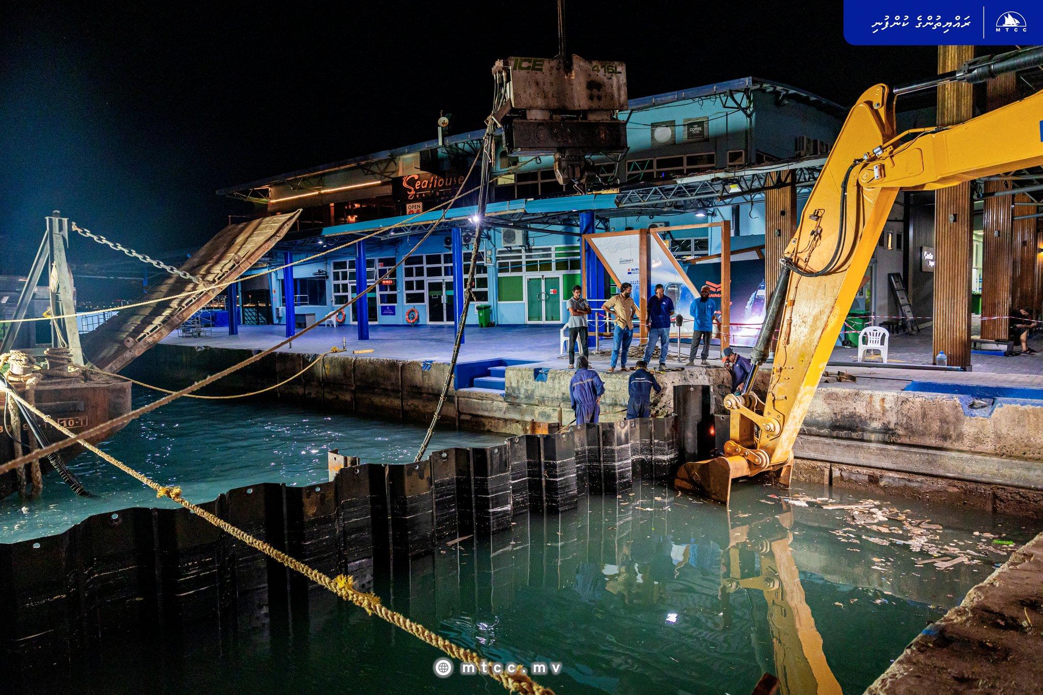 ބޮޑުތަކުރުފާނުމަގު ތަރައްޤީކުރުމުގެ މަޝްރޫއު: ސެގްމެންޓު 5 ގެ ޝީޓްޕައިލިންގ މަސައްކަތް ނިންމާލައިފި