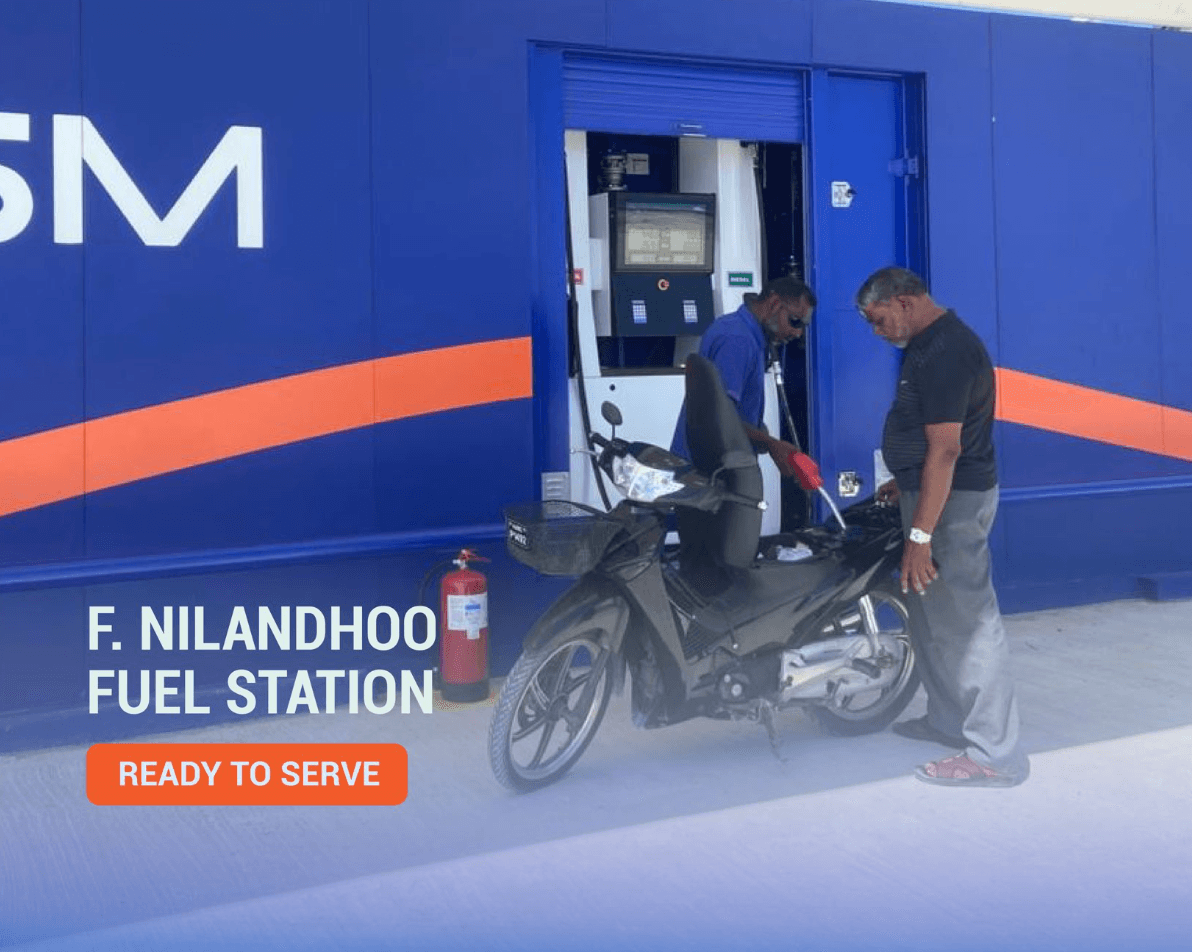 ނިލަންދޫގައި އެފްއެސްއެމްގެ ފިއުލް ސްޓޭޝަން ގާއިމްކޮށް ހިދުމަތް ފަށައިފި