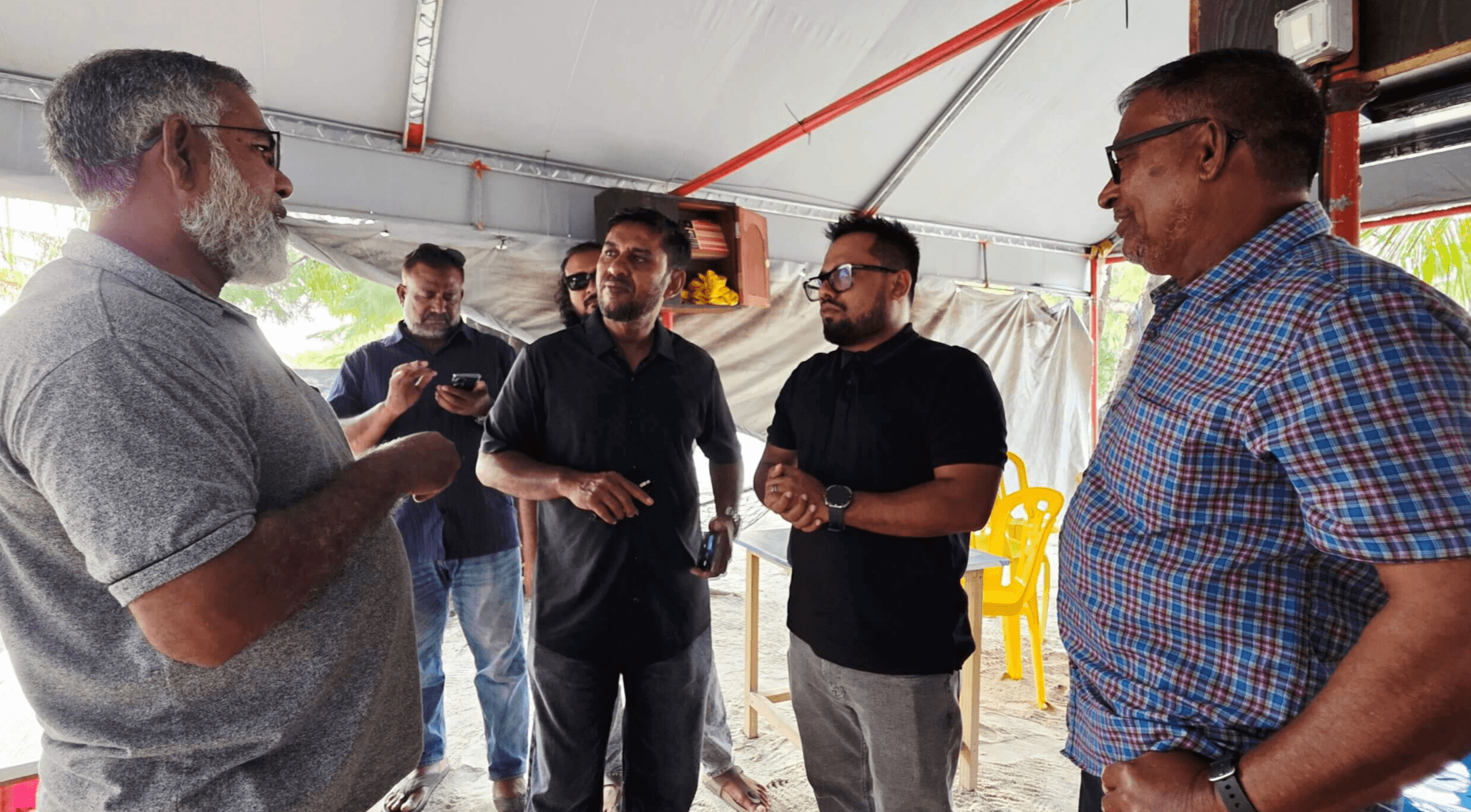 ތިނަދޫ މަސްވެރިންގެ ކަންބޮޑުވުންތައް އަޑުއައްސަވައި އައު އެމްޑީ ދެއްވީ ޚިދުމަތްތައް ހަރުދަނާކުރާނެ ކަމުގެ ޔަގީންކަން!