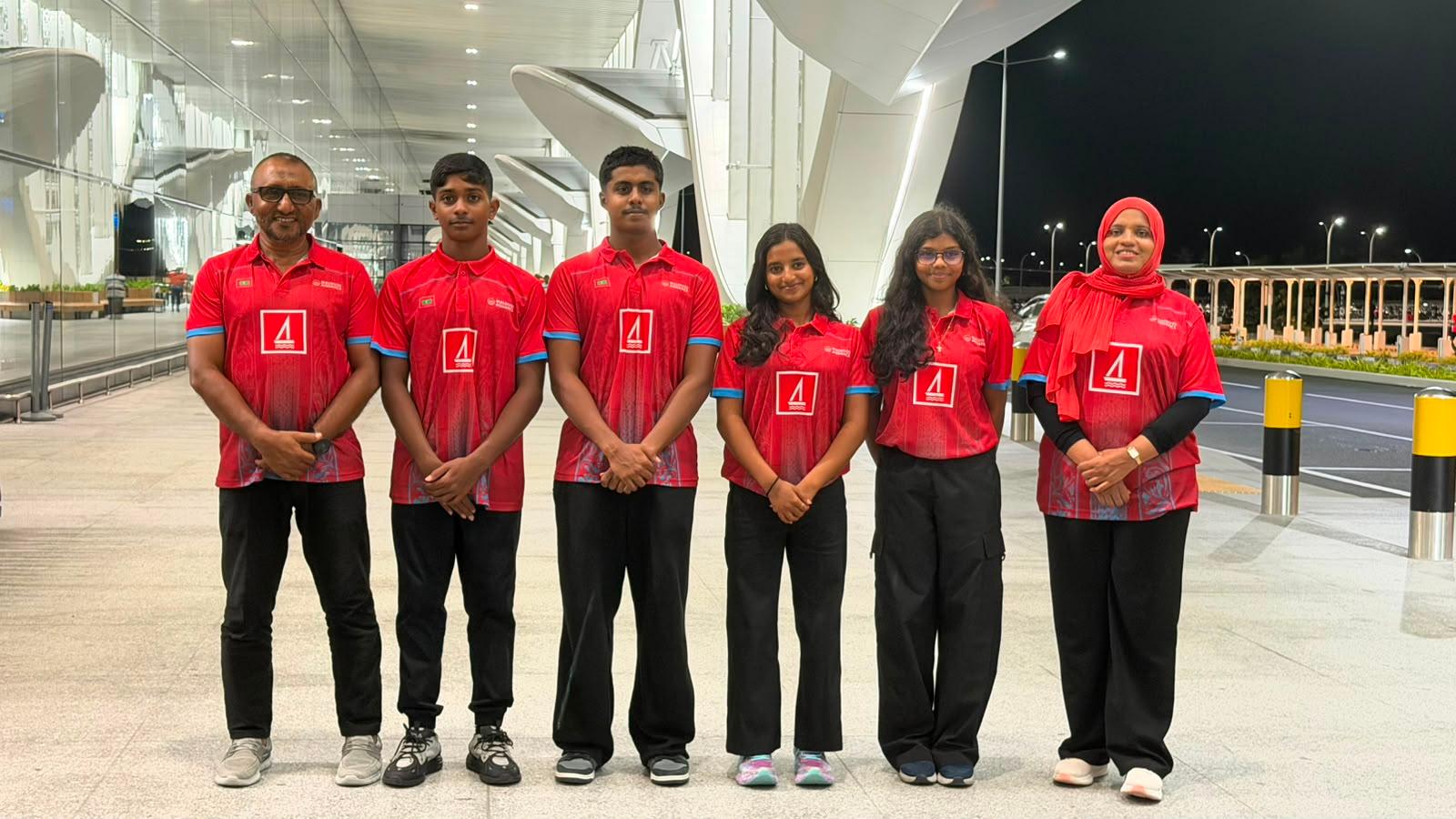 12 ވަނަ އޭޝިއަން އޯޕަން ވޯޓާރ ޗެމްޕިއަންޝިޕްގައި ވާދަކުރާ ރާއްޖޭގެ ގައުމީ ޓީމު އިންޑޮނޭޝިއާއަށް