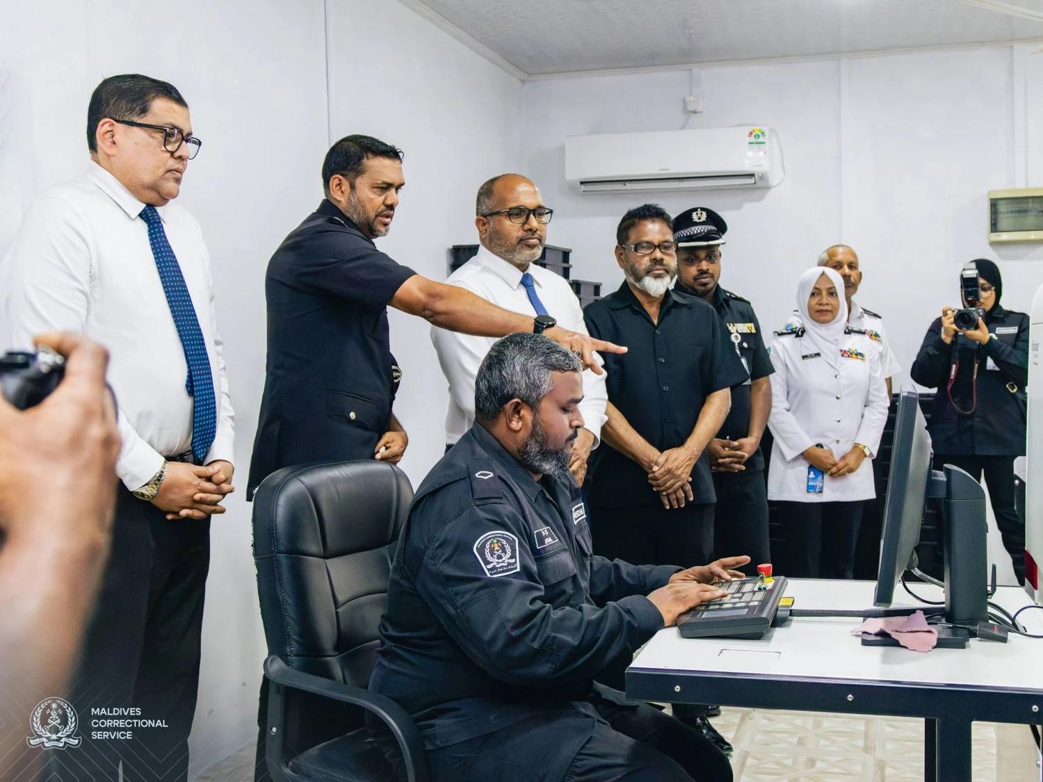 މާފުށީ ޖަލުގައި ބެގެޖް ސްކްރީނިންގ މެޝިނެއް ބަހައްޓައިފި