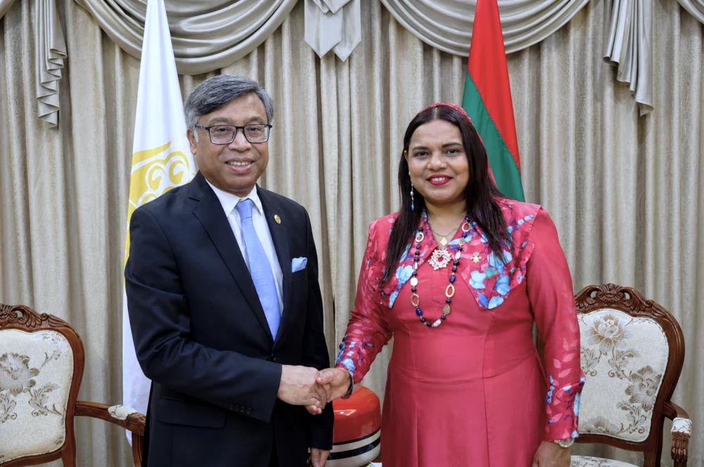 ސާރކްގެ ސެކްރެޓަރީ ޖެނެރަލް ޚާރިޖީ ވަޒީރާ ބައްދަލުކުރައްވައިފި