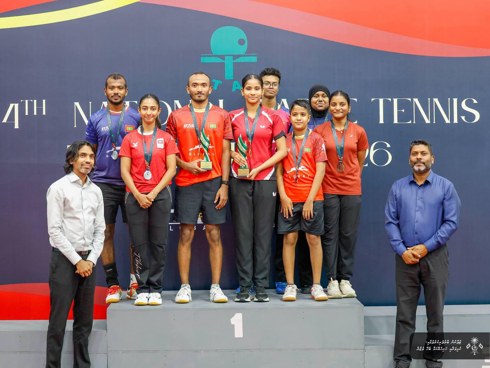 Dheema Reclaims Women’s Crown as Shaffaan Defends National Title
