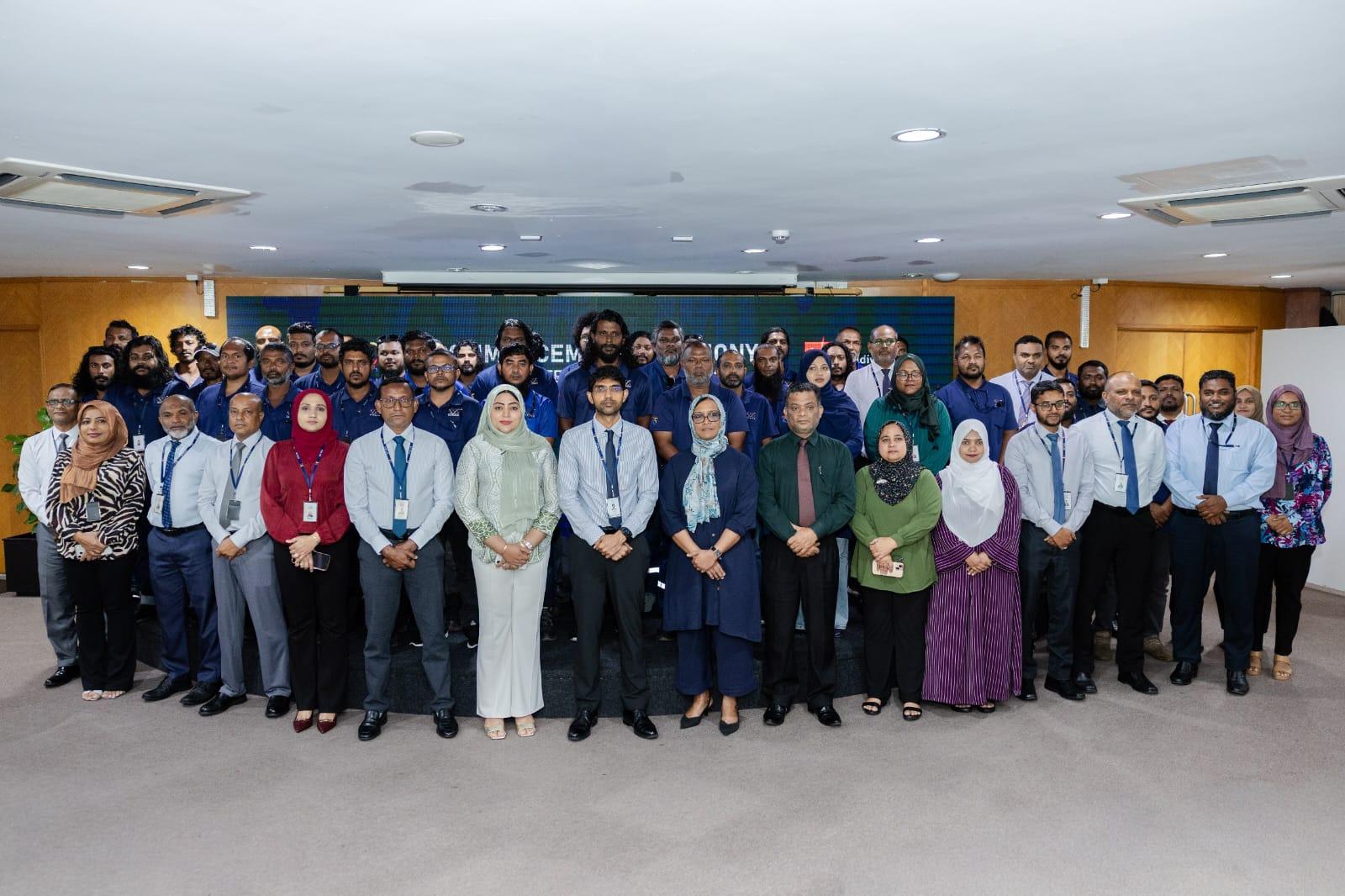 މޯލްޑިވްސް ޕޮލިޓެކްނިކާ ގުޅިގެން ސްޓެލްކޯގެ މުވައްޒަފުންނަށް ލެވެލް 3 ގެ ހަތަރު ކޯހެއް ފަށައިފި