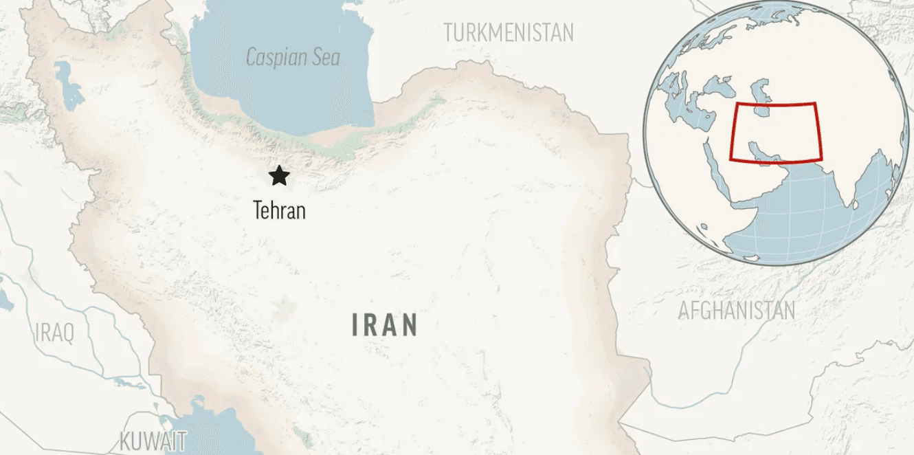 Gunmen kill 6 policemen in an ambush in southeastern Iran